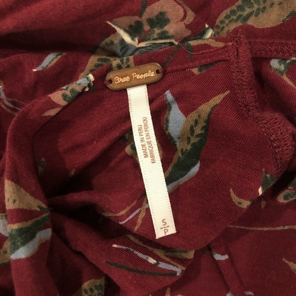 Free People 'Elsa' Open Back Jersey Top - Picture 8 of 8